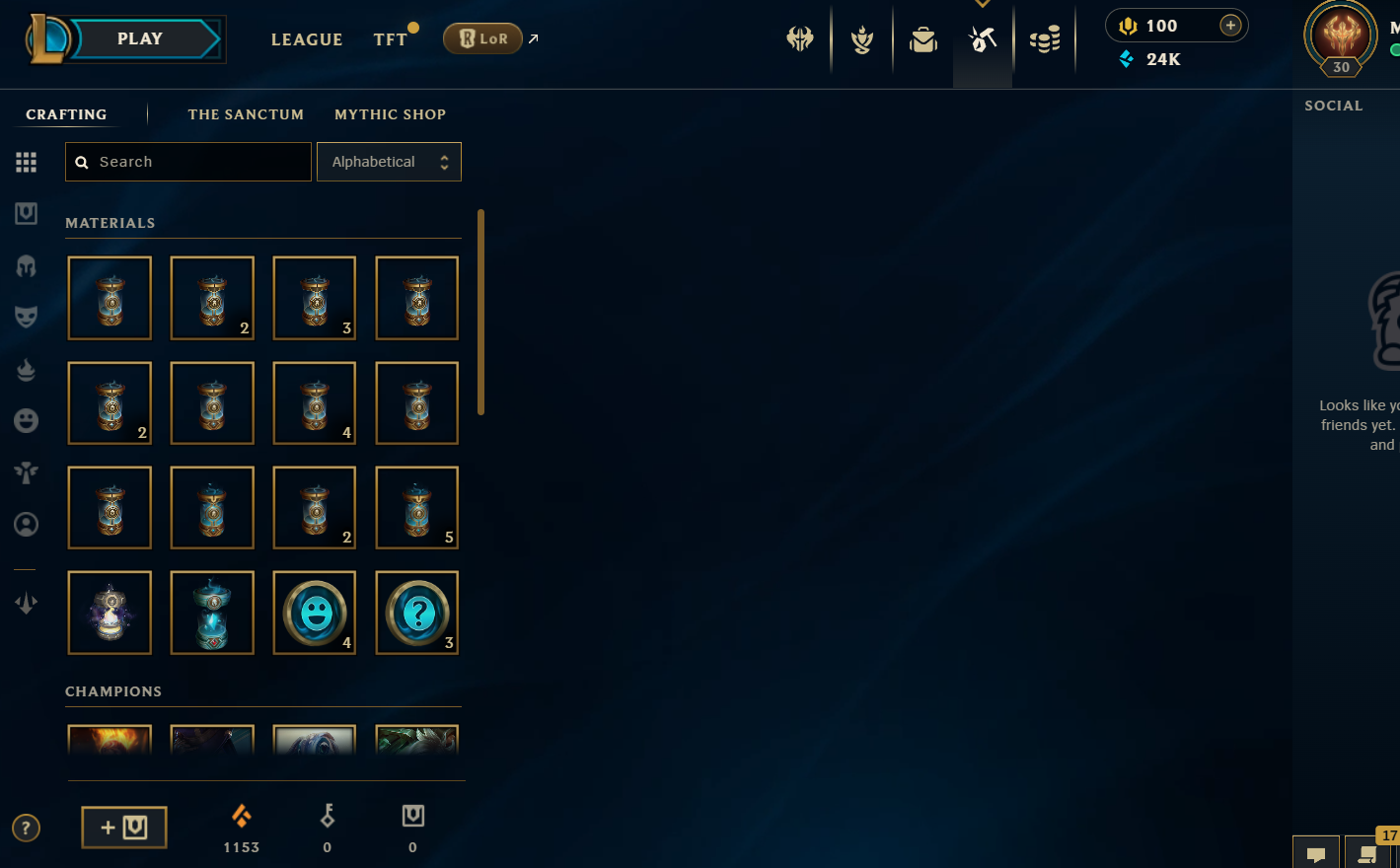 Level 30 NA Account - 35K+ BE (10 NORMAL GAMES)